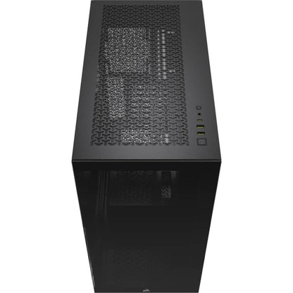 Corsair 3500X Mid-Tower Tempered Glass PC Case (CC-9011276-WW) — front view