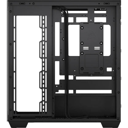 Corsair 3500X Mid-Tower Tempered Glass PC Case (CC-9011276-WW) — rear view