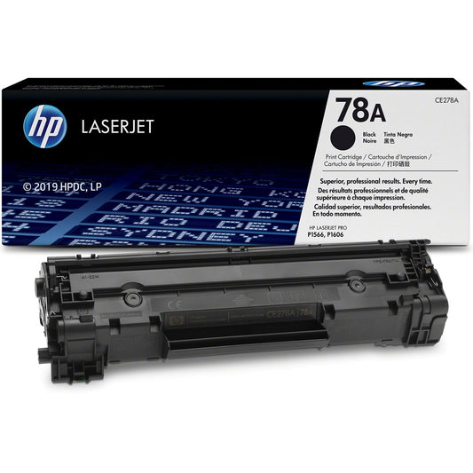 HP 78A Black LaserJet Toner Cartridge (CE278A) image 2