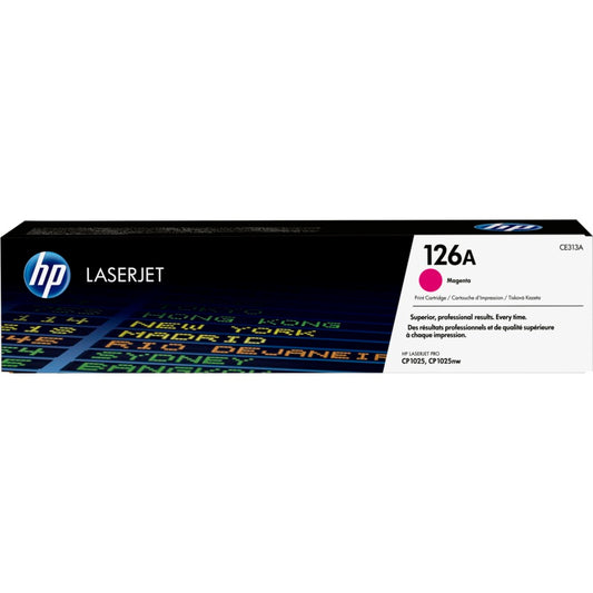 HP 126A Magenta LaserJet Toner Cartridge (CE313A) image 1