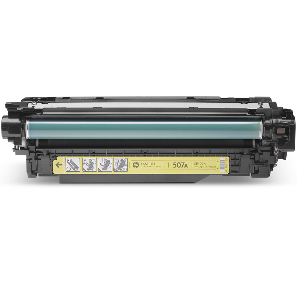 Genuine HP 507A Yellow LaserJet Toner Cartridge (CE402A) image 3