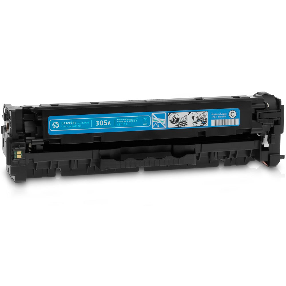 Genuine HP 305A Cyan LaserJet Toner Cartridge (CE411A) image 4