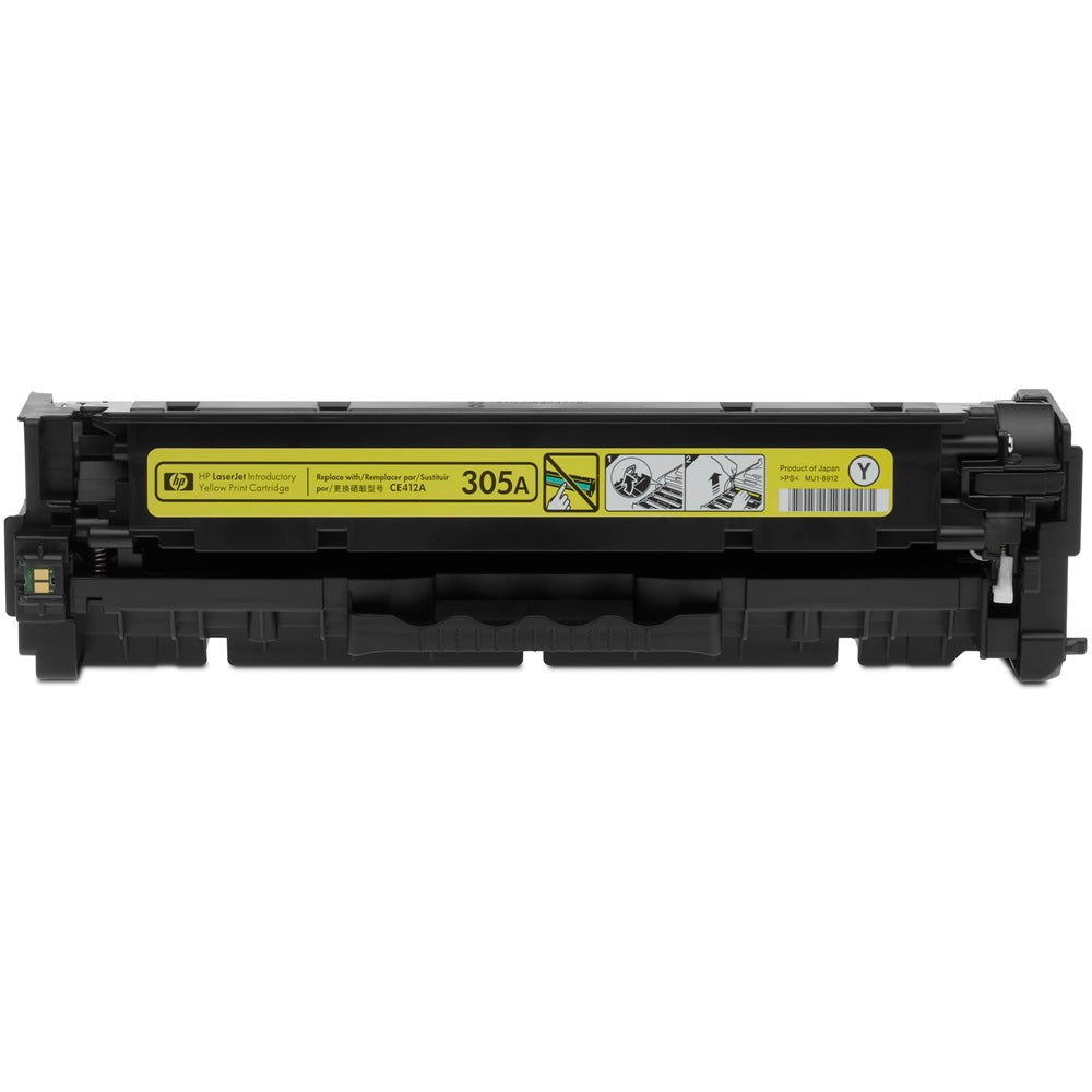 Genuine HP 305A Yellow LaserJet Toner Cartridge (CE412A) image 3