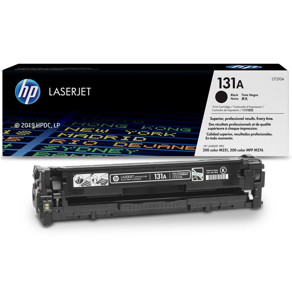 HP 131A Black LaserJet Toner Cartridge (CF210A) image 2