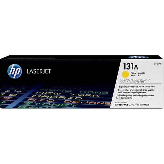 HP 131A Yellow LaserJet Toner Cartridge (CF212A) image 1