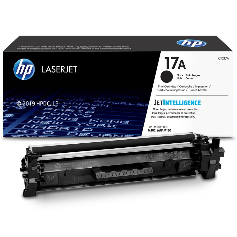 HP 17A Black LaserJet Toner Cartridge (CF217A) image 2
