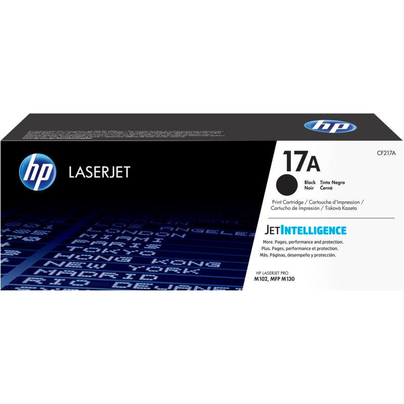HP 17A Black LaserJet Toner Cartridge (CF217A) image 1