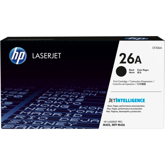 Genuine HP 26A Black LaserJet Toner Cartridge (CF226A) image 1