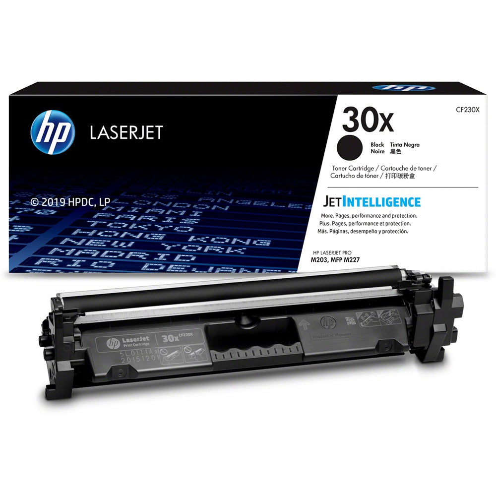 Genuine HP 30X High Yield Black LaserJet Toner Cartridge (CF230X) image 2