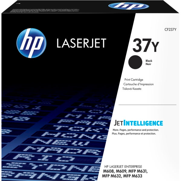 Genuine HP 37Y Extra High Yield Black LaserJet Toner Cartridge (CF237Y) image 1