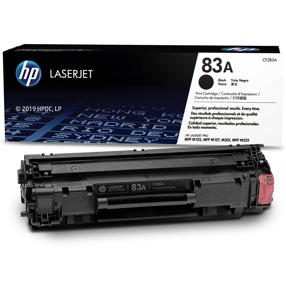 HP 83A Black LaserJet Toner Cartridge (CF283A) image 2