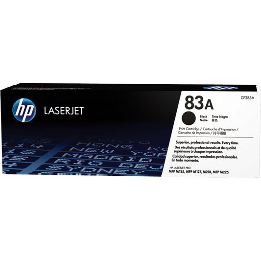 HP 83A Black LaserJet Toner Cartridge (CF283A) image 1