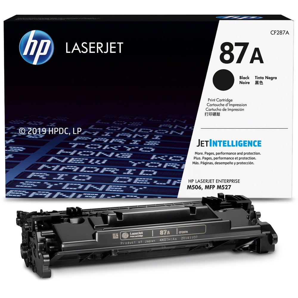 Genuine HP 87A Black LaserJet Toner Cartridge (CF287A) image 2