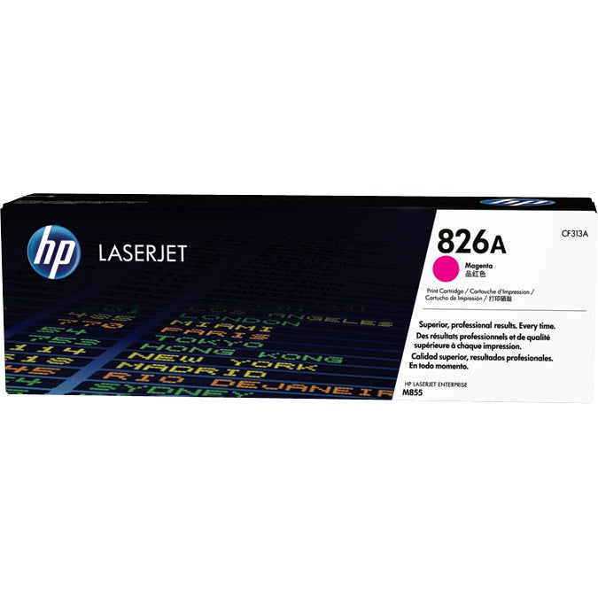 Genuine HP 826A Magenta LaserJet Toner Cartridge (CF313A) image 1