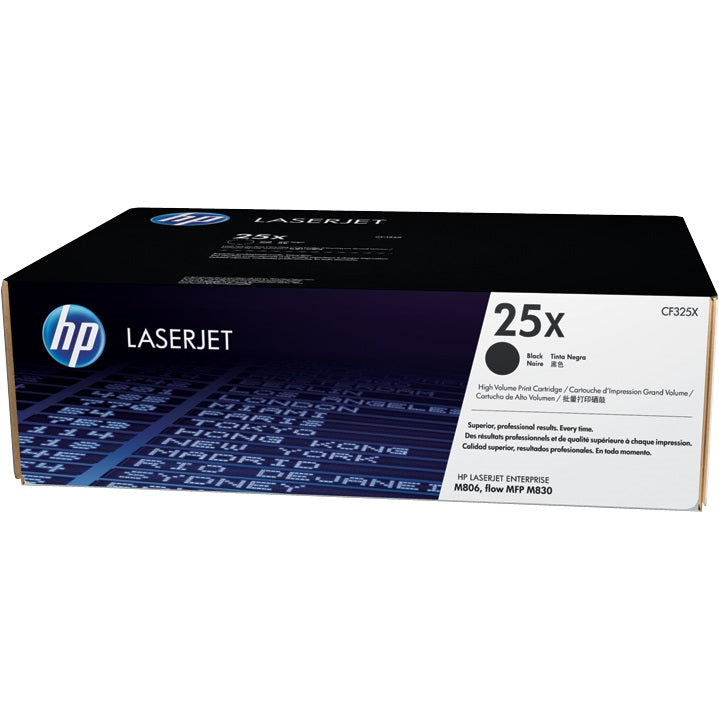 Genuine HP 25X High Yield Black LaserJet Toner Cartridge (CF325X) image 1