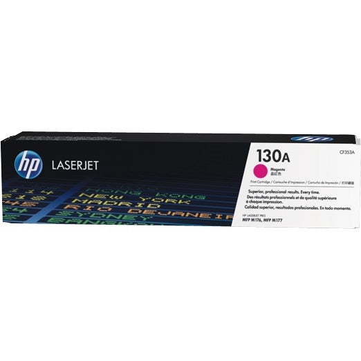HP 130A Magenta LaserJet Toner Cartridge (CF353A) image 1