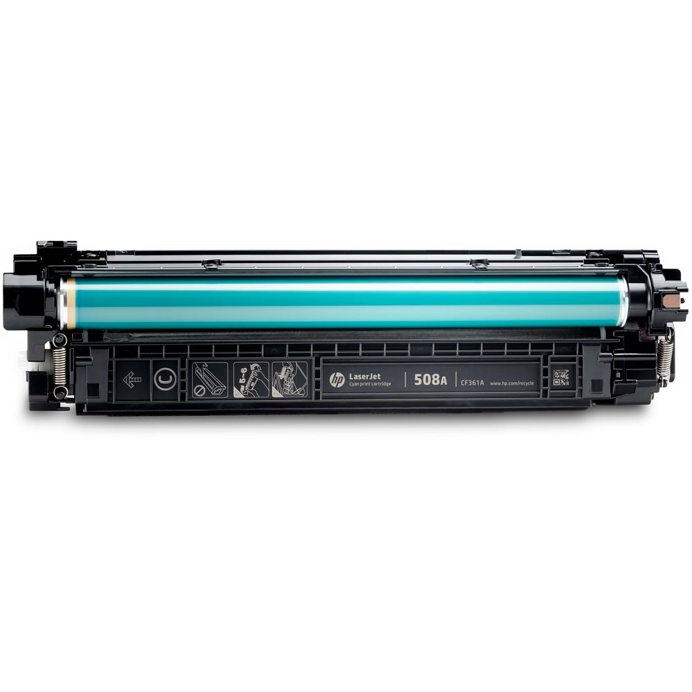 Genuine HP 508A Cyan LaserJet Toner Cartridge (CF361A) image 3