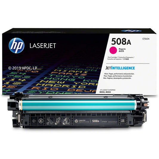 Genuine HP 508A Magenta LaserJet Toner Cartridge (CF363A) image 2
