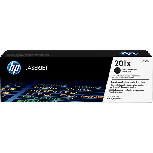 HP 201X High Yield Black LaserJet Toner Cartridge (CF400X) image 1