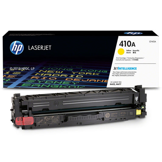 Genuine HP 410A Yellow LaserJet Toner Cartridge (CF412A) image 2