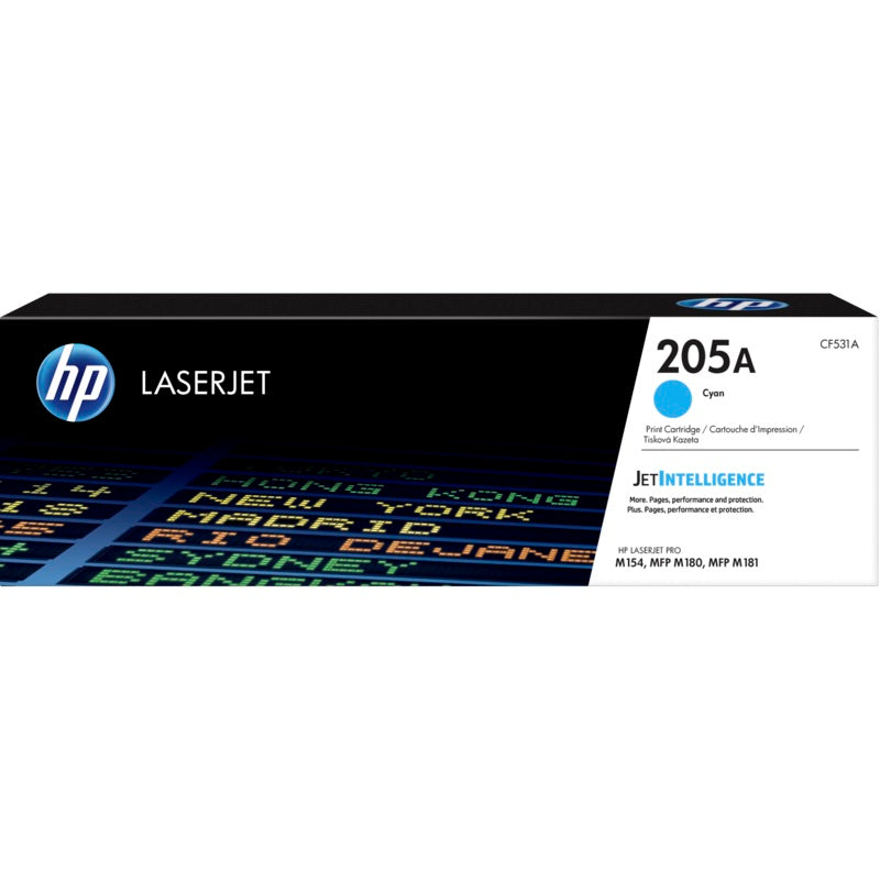 HP 205A Cyan LaserJet Toner Cartridge (CF531A) image 1