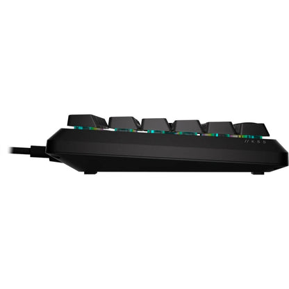 Corsair K55 CORE RGB Wired Gaming Keyboard – Black (CH-9226C65-NA) — front view