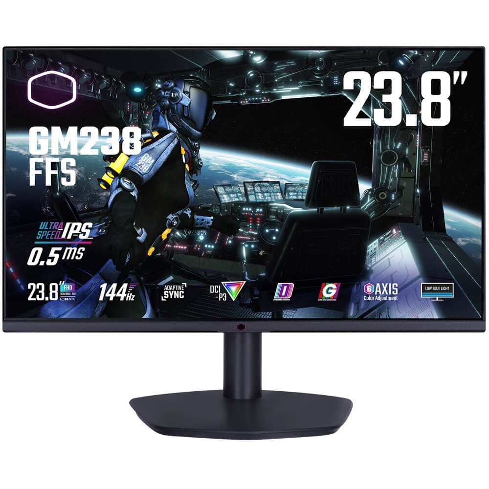 Cooler Master GM238-FFS 23.8″ Full HD HDR10 Gaming Monitor (CMI-GM238-FFS) image 1