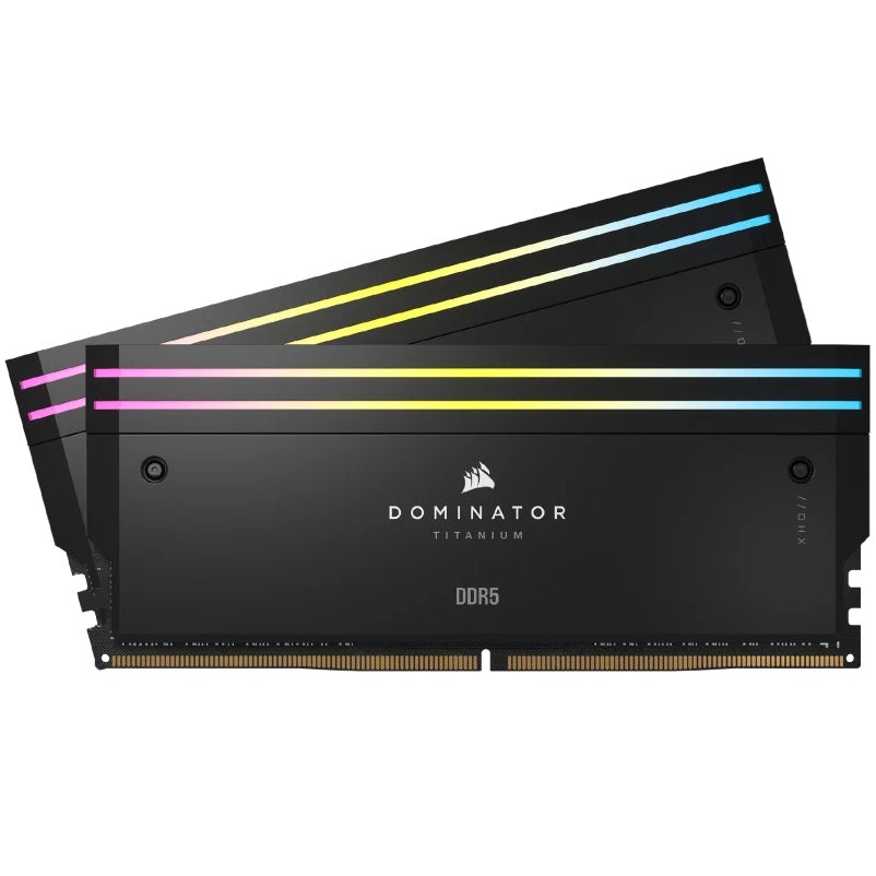 Corsair Dominator Titanuim RGB 48GB DDR5 7200MHz Memory Kit (2x24GB) image 1