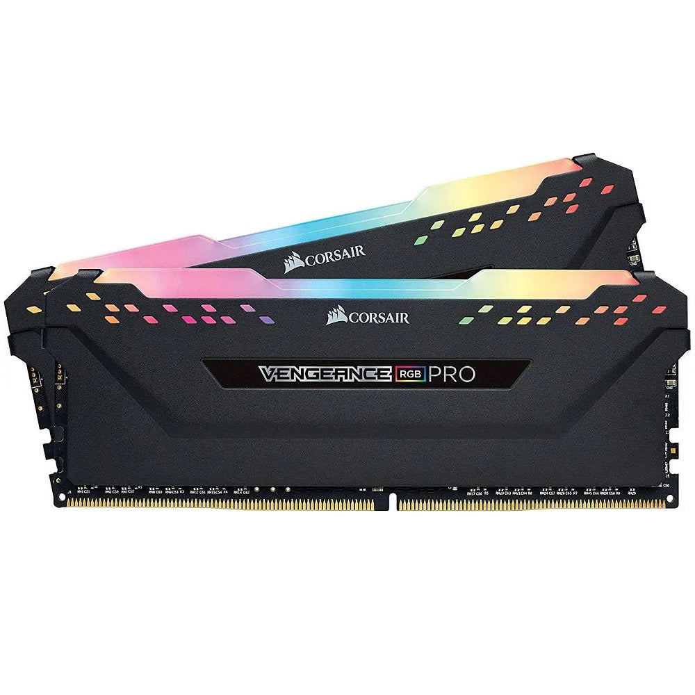 Corsair Vengeance RGB PRO 16GB DDR4 3600MHz Desktop Memory Kit (2 x 8GB) – Black image 1
