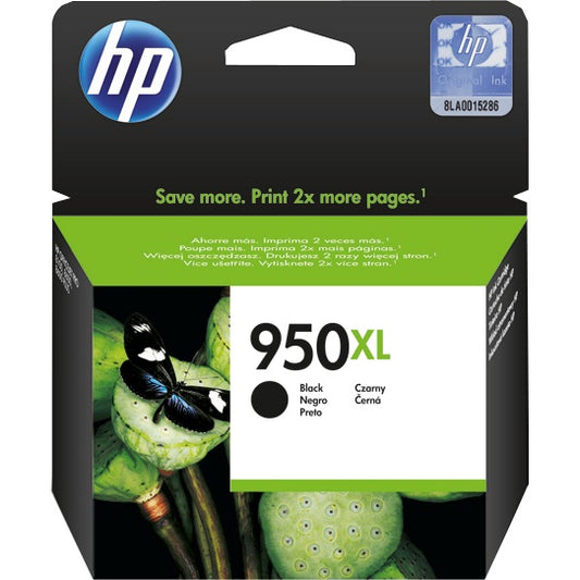 HP 950XL Black Ink Cartridge (CN045AE) image 1