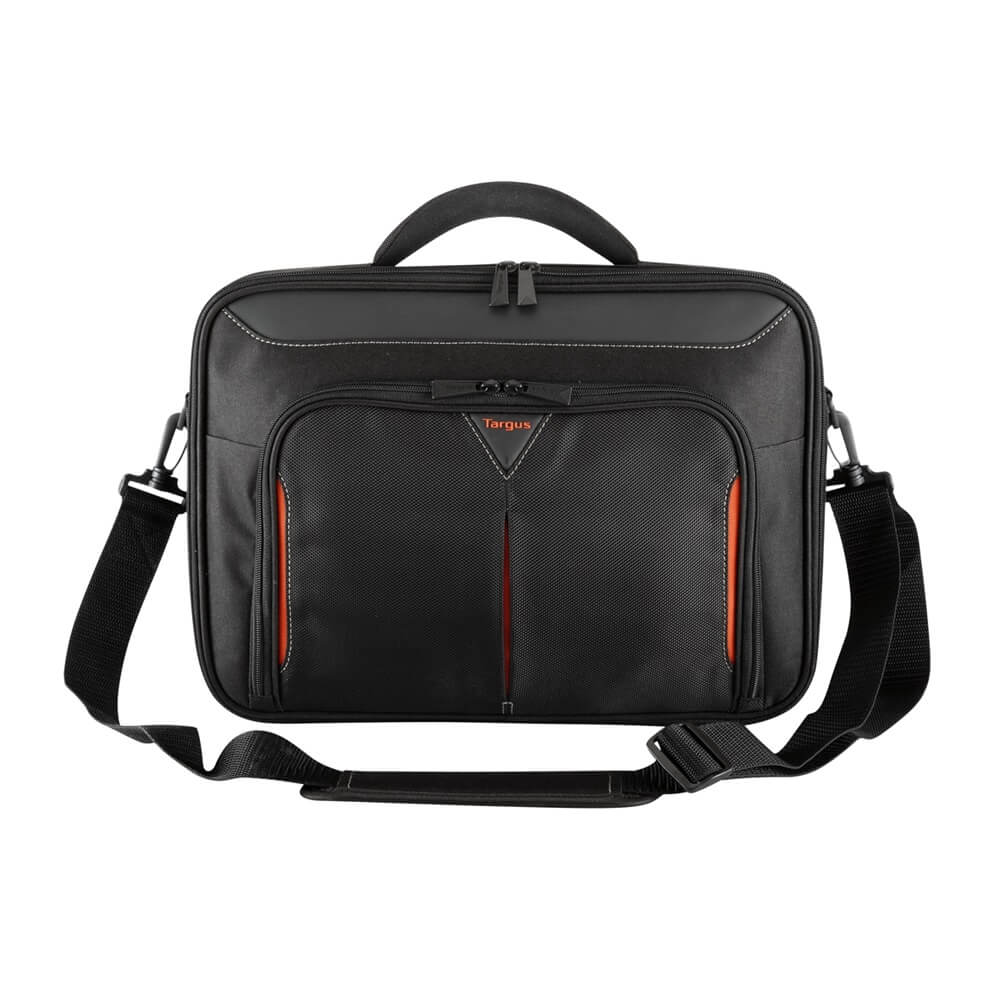 Targus Classic+ 15-15.6″ Clamshell Laptop Bag – Black/Red (CN415EU)