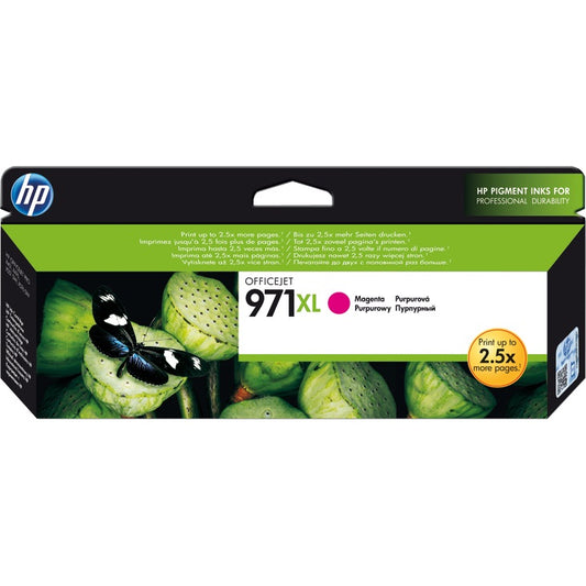HP 971XL High Yield Magenta Ink Cartridge (CN627AE) image 1