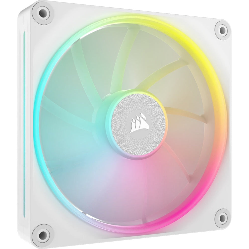 Corsair iCUE LINK LX140 RGB 140mm PWM Single Fan Expansion – White (CO-9051031-WW) image 1