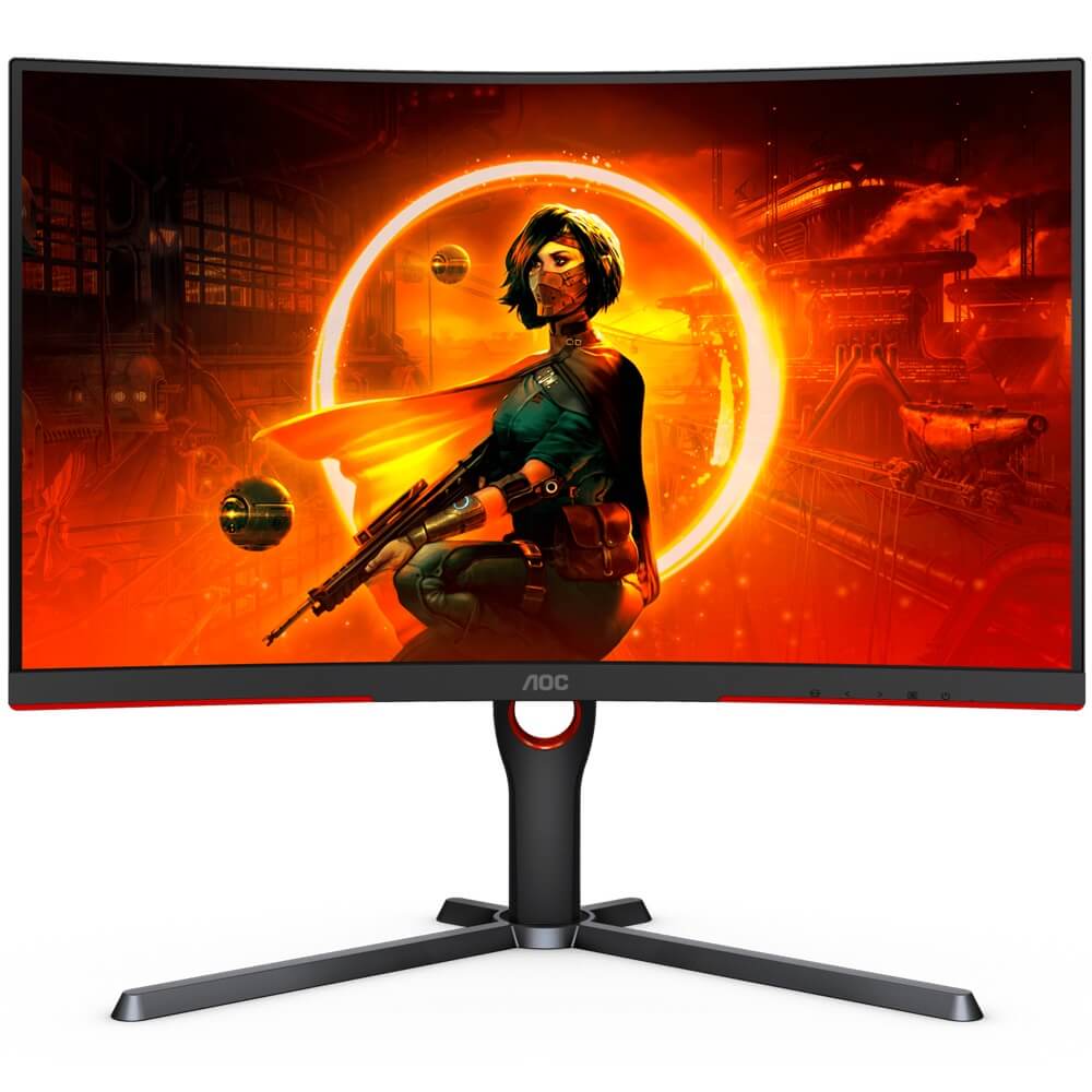 AOC CQ27G3S 27″ QHD Curved Gaming Monitor image 1