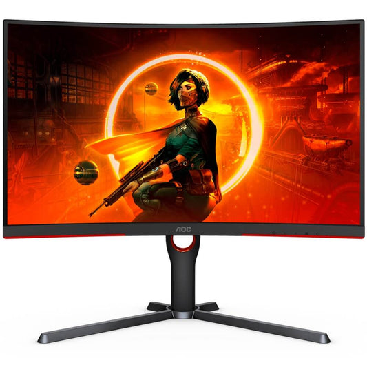 AOC CQ27G3S 27″ QHD Curved Gaming Monitor image 1