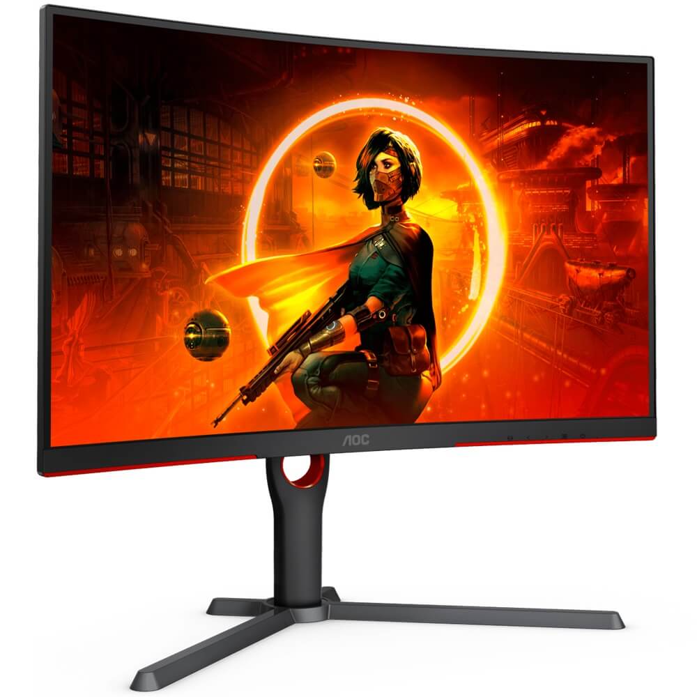 AOC CQ27G3S 27″ QHD Curved Gaming Monitor image 2