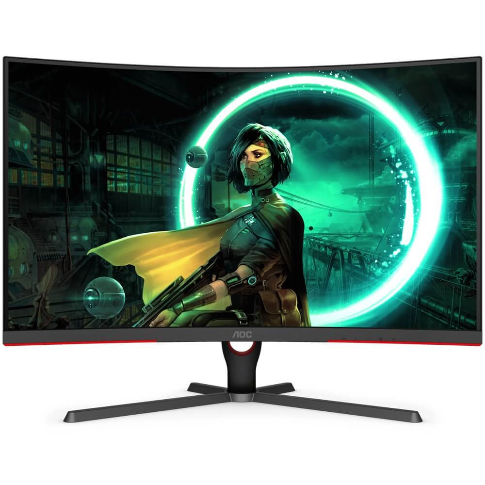 AOC CQ32G3SE 32″ QHD Curved Gaming Monitor image 1