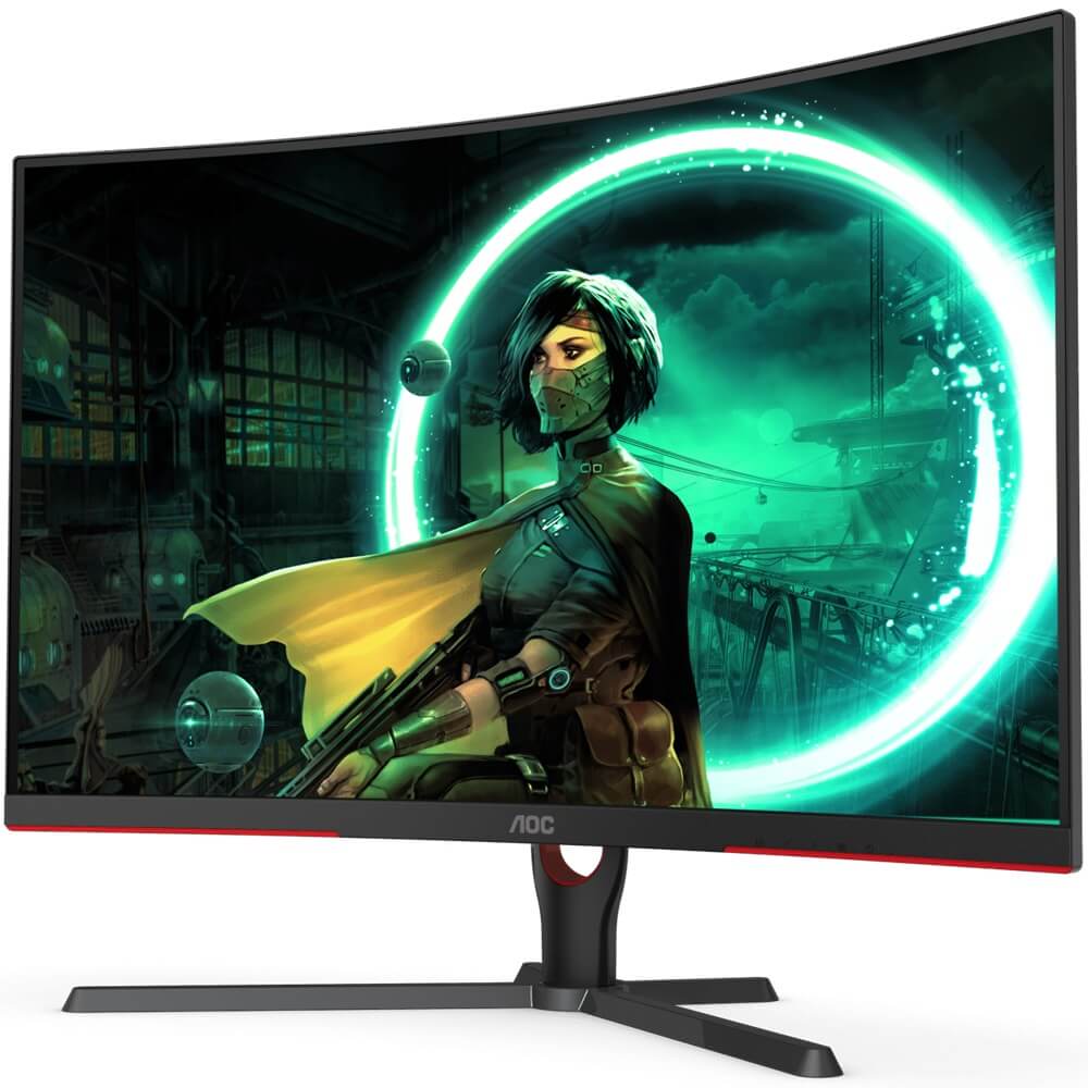 AOC CQ32G3SE 32″ QHD Curved Gaming Monitor image 3