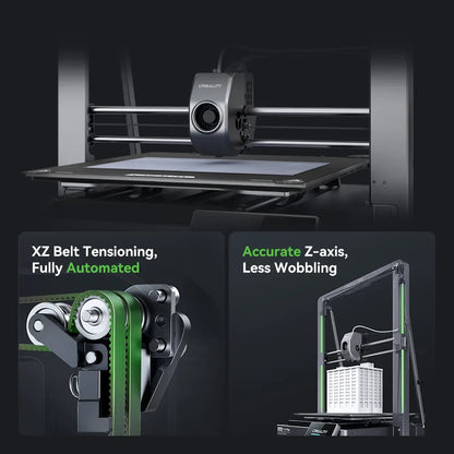 Creality Ender-3 V3 Plus 3D Printer — side view