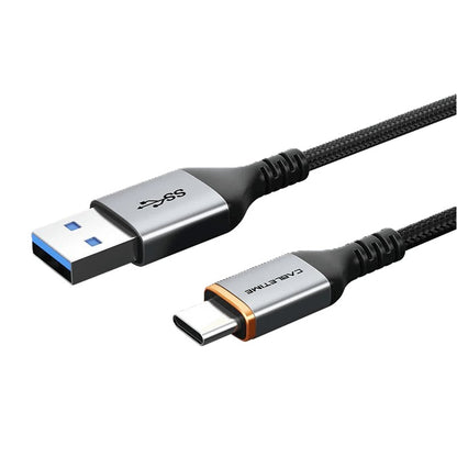 Cabletime USB A to USB C Cord 5Gbps Data and 3A Charging Cable (CT-AMCMG1-AG-1M) — front view
