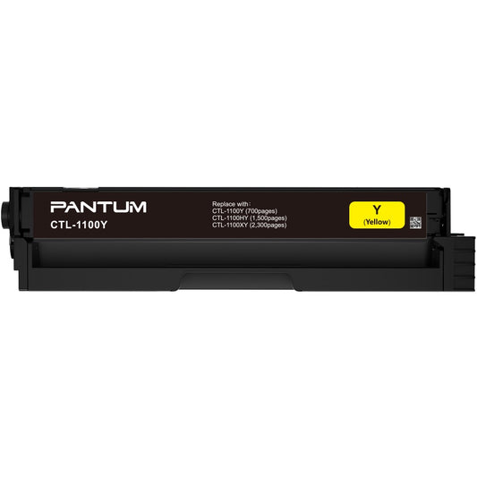 Genuine Pantum CT-L1100Y Yellow Laser Toner Cartridge image 1