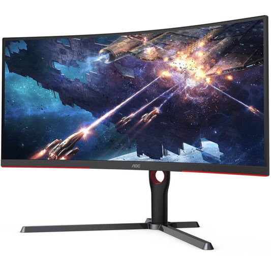 AOC CU34G3S 34″ WQHD Curved Gaming Monitor image 2
