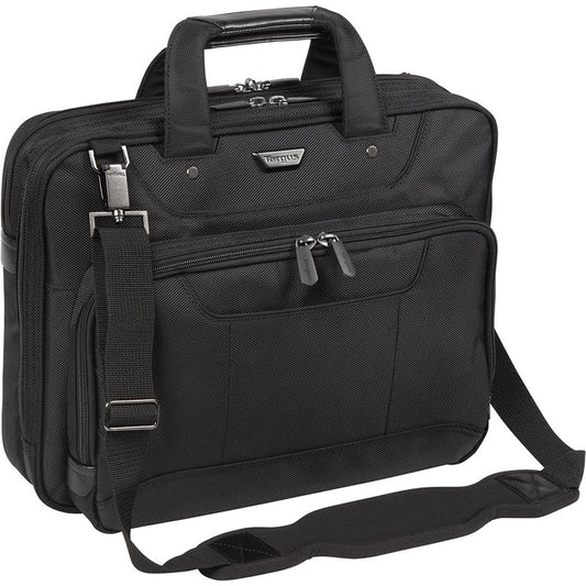 Targus Corporate Traveller 14″ Topload Laptop Case – Black (CUCT02UA14EU) image 1