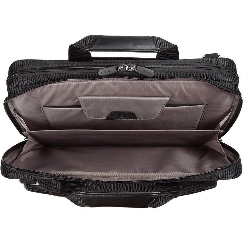 Targus Corporate Traveller 14″ Topload Laptop Case – Black (CUCT02UA14EU) — front view