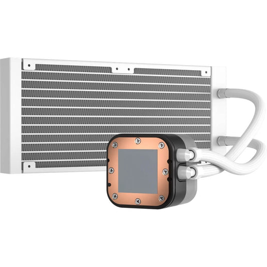 Corsair iCUE H100i RGB ELITE Liquid CPU Cooler – White (CW-9060078-WW) image 2
