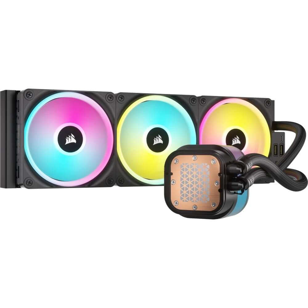 Corsair iCUE LINK H150i 360mm LCD Liquid CPU Cooler (CW-9061008-WW) image 2