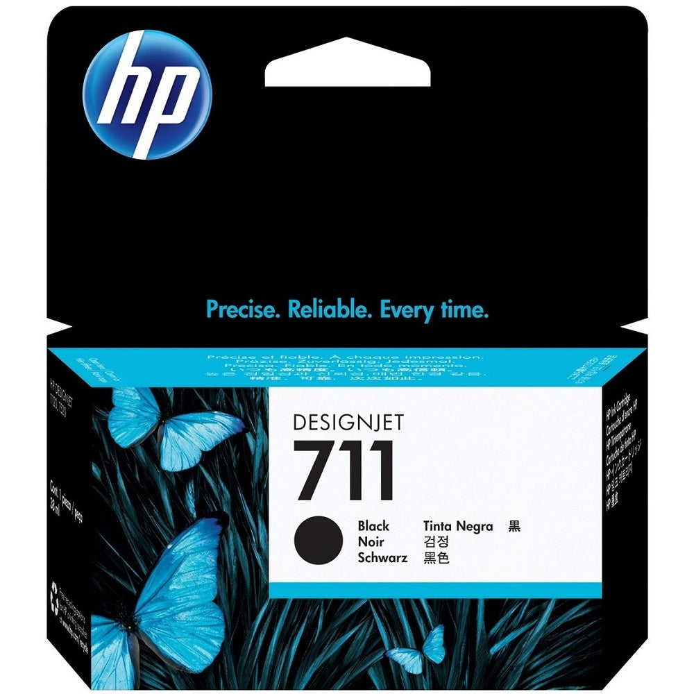 HP 711 80ml Black Ink Cartridge (CZ133A) image 1