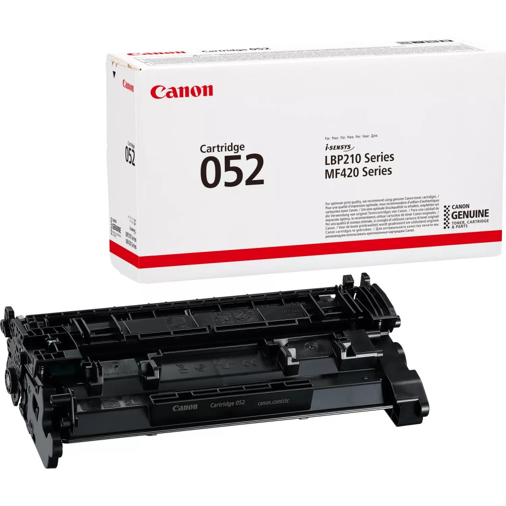Genuine Canon 052 Black Toner Cartridge (2199C002AA) image 1
