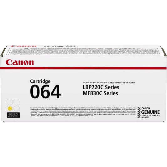 Canon 064 Yellow Toner Cartridge (4931C001AA) image 1