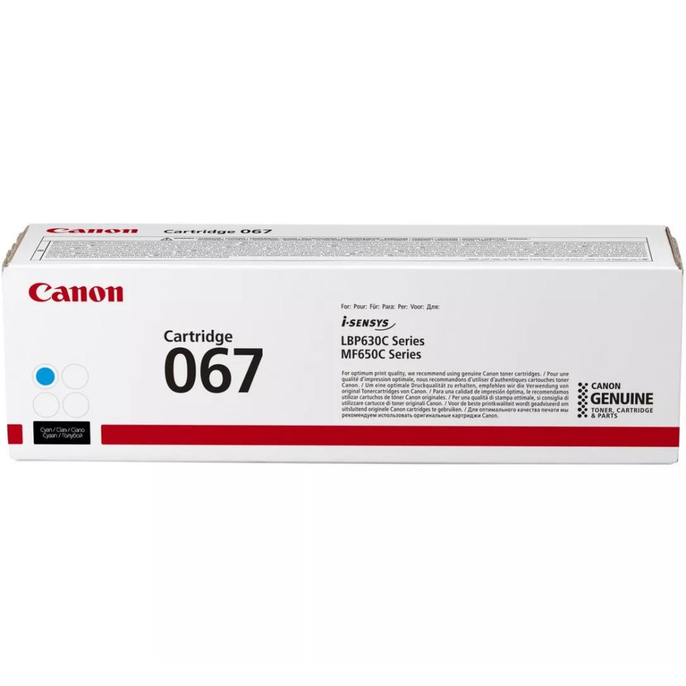 Canon 067 Cyan Toner Cartridge (5101C002AA) image 1